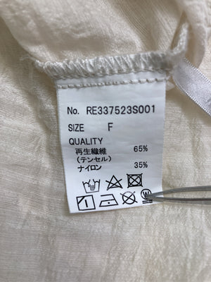 RETRO GIRL/レトロガール/シャツ/ブラウス/トップス/アイボリー/F