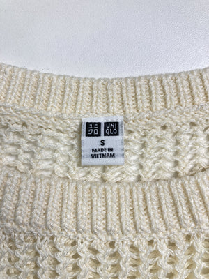 UNIQLO/ユニクロ/Tシャツ/カットソー/トップス/ホワイト/S