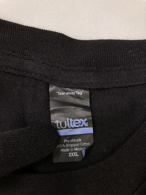 Tultex/タルテックス/Tシャツ/カットソー/トップス/ブラック/XXXL
