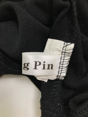 Shang Pin/Tシャツ/カットソー/トップス/ブラック