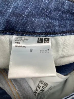 UNIQLO JEANS/ユニクロジーンズ/デニムパンツ/パンツ/ブルー/26