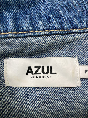 AZUL by MOUSSY/アズールバイマウジー/デニムジャケット/ジャケット/アウター/ブルー/F