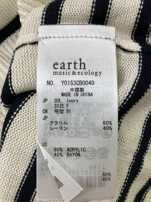 earth music&ecology/アースミュージックアンドエコロジー/Tシャツ/カットソー/トップス/アイボリー/F