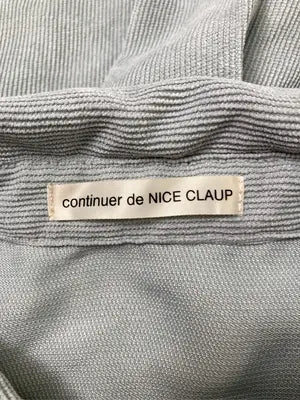 continuer de NICE CLAUP/コンティニューデナイスクラップ/シャツワンピース/ワンピース/ドレス/グレー