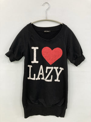 LAZY DAISY/レイジーデイジー/Tシャツ/カットソー/トップス/ブラック/M