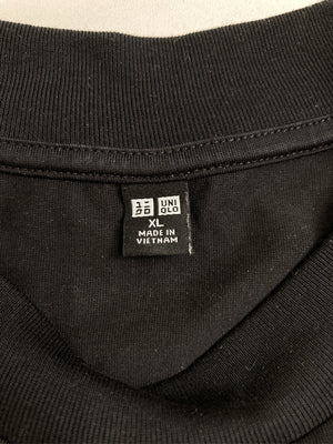 UNIQLO/ユニクロ/Tシャツ/カットソー/トップス/ブラック/XL