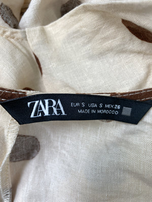 ZARA/ザラ/シャツ/ブラウス/トップス/アイボリー/EUR S/USA S/MEX 26