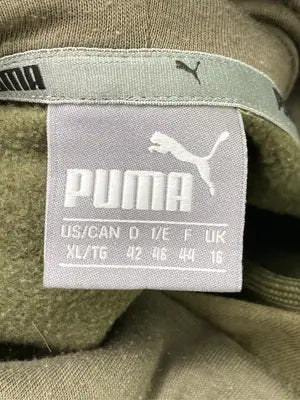 PUMA/プーマ/パーカー/トップス/カーキ/XL