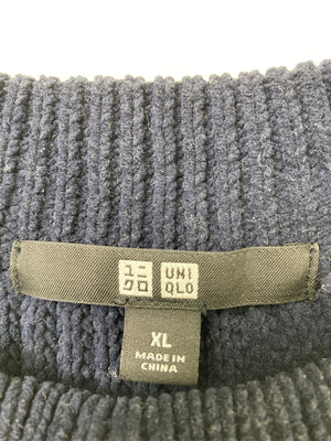 UNIQLO/ユニクロ/ニット/セーター/トップス/ブラック/XL