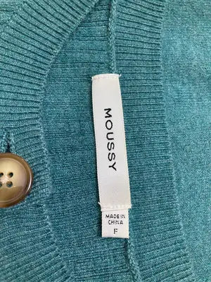 MOUSSY/マウジー/カーディガン/ボレロ/トップス/グリーン/F