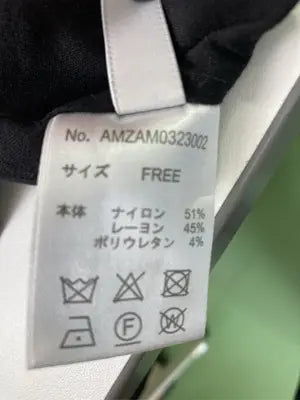 AUNT MARIE'S/アントマリーズ/キャミソール/トップス/ブラック/FREE
