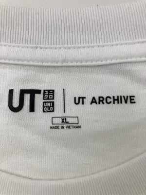 UNIQLO UT/ユニクロユーティー/Tシャツ/カットソー/トップス/ホワイト/XL