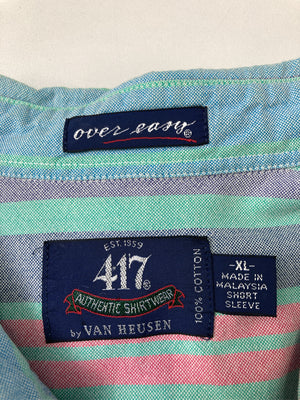 417 VAN HEUSEN/シャツ/ブラウス/トップス/ブルー/XL