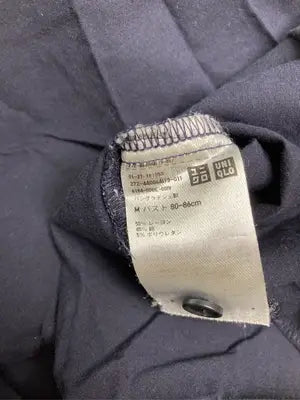 UNIQLO/ユニクロ/シャツワンピース/ワンピース/ドレス/ネイビー/M