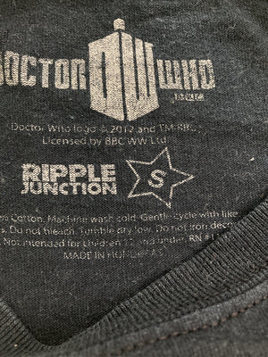 DOCTOR WHO/Tシャツ/カットソー/トップス/ネイビー/S