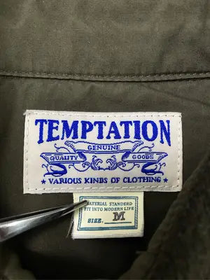 TEMPTATION/テンプテーション/シャツ/ブラウス/トップス/カーキ/M