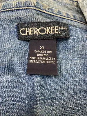 CHEROKEE/チェロキー/シャツ/ブラウス/トップス/ブルー/XL