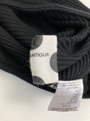 ANTIQUA/アンティカ/Tシャツ/カットソー/トップス/ブラック