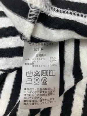 NICE CLAUP/ナイスクラップ/Tシャツ/カットソー/トップス/ブラック/F