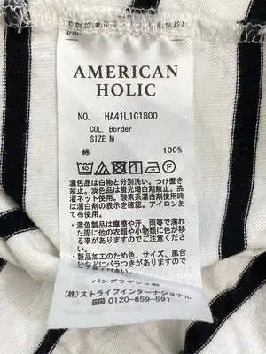 AMERICAN HOLIC/アメリカンホリック/Tシャツ/カットソー/トップス/ホワイト/M