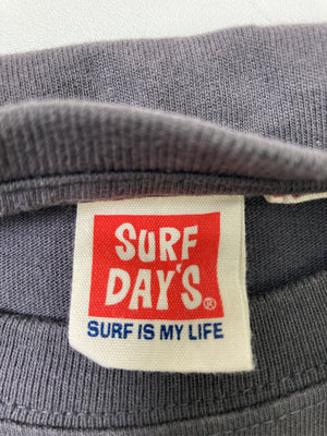 SURF DAY'S/Tシャツ/カットソー/トップス/ブラック/LARGE