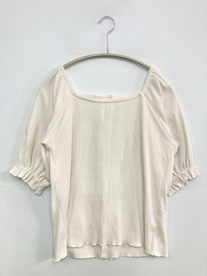continuer de NICE CLAUP/コンティニューデナイスクラップ/Tシャツ/カットソー/トップス/ホワイト