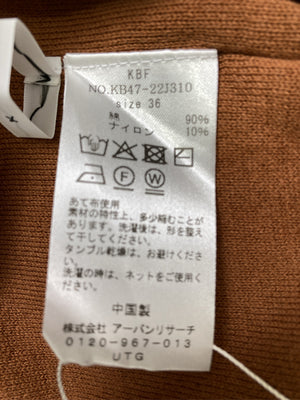 KBF/ケービーエフ/ニット/セーター/トップス/ベージュ/36