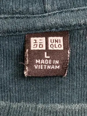UNIQLO/ユニクロ/Tシャツ/カットソー/トップス/グリーン/L