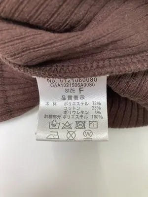 one after another NICE CLAUP/ワンアフターアナザーナイスクラップ/Tシャツ/カットソー/トップス/ブラウン/F