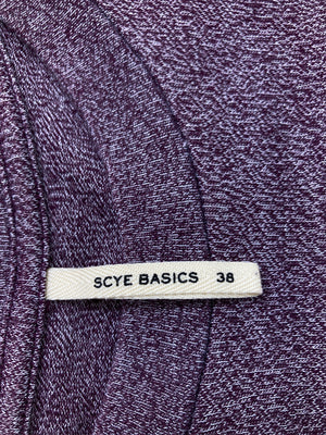 SCYE BASICS/サイベーシックス/Tシャツ/カットソー/トップス/パープル/38