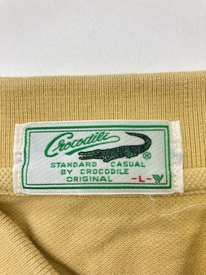 Crocodile/クロコダイル/ポロシャツ/トップス/イエロー/L