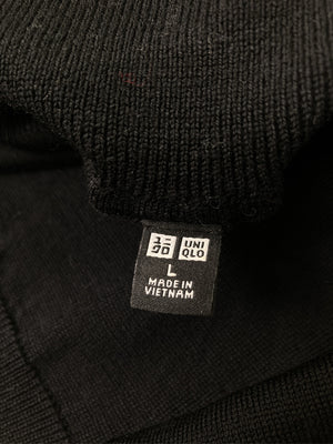 UNIQLO/ユニクロ/ニット/セーター/トップス/ブラック/L