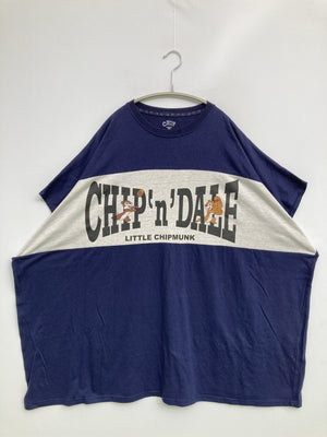 CHIP 'N' DALE/Tシャツ/カットソー/トップス/ネイビー/M