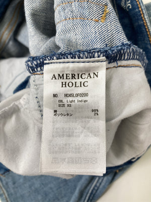 AMERICAN HOLIC/アメリカンホリック/デニムパンツ/パンツ/ブルー/XS