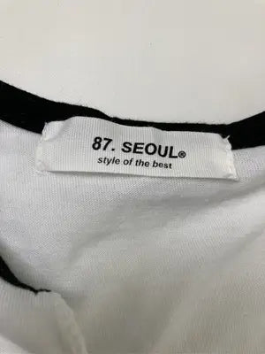 Seoul/Tシャツ/カットソー/トップス/ホワイト