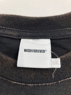 WISH FOREVER/ウィッシュフォーエバー/Tシャツ/カットソー/トップス/ブラック/SS