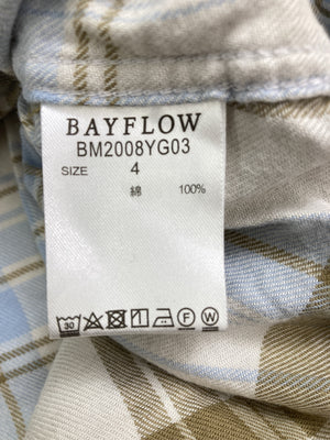 BAYFLOW/ベイフロー/シャツ/ブラウス/トップス/ベージュ/4