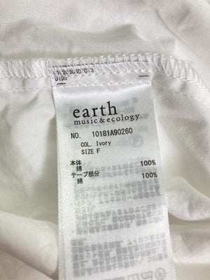 earth music&ecology/アースミュージックアンドエコロジー/シャツ/ブラウス/トップス/ホワイト/F