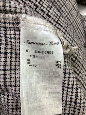 Samansa Mos2/サマンサモスモス/シャツワンピース/ワンピース/ドレス/グレー/F