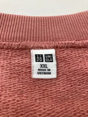 UNIQLO/ユニクロ/スウェット/トップス/レッド/XXL