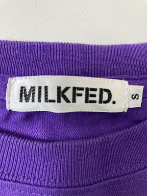 MILK FED./ミルクフェド/Tシャツ/カットソー/トップス/パープル/S