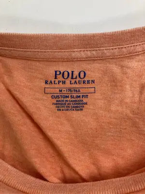 POLO/ポロ/Tシャツ/カットソー/トップス/オレンジ/M