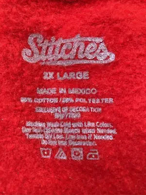 Stitches/ステッチズ/スウェット/トップス/レッド/XX LARGE