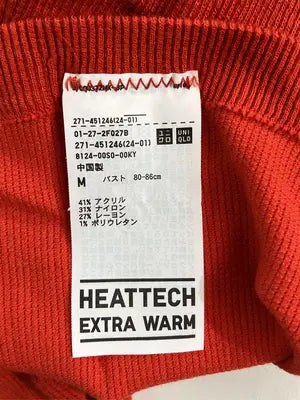 UNIQLO/ユニクロ/ニット/セーター/トップス/レッド/M バスト80-86cm