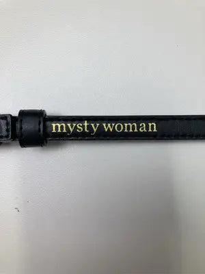 mysty woman/ミスティウーマン/ベルト/ファッション雑貨/ブラック