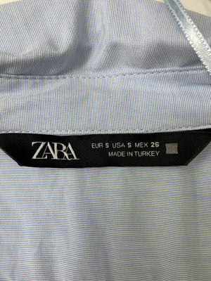 ZARA/ザラ/シャツワンピース/ワンピース/ドレス/スカイブルー/EUR S/USA S/MEX 26