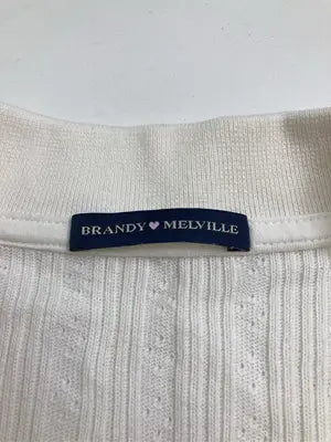 BRANDY MELVILLE/ブランディーメルビル/ニット/セーター/トップス/ホワイト