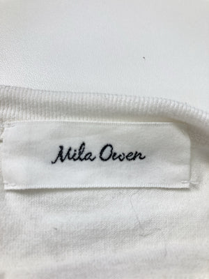 Mila Owen/ミラオーウェン/Tシャツ/カットソー/トップス/ホワイト/F