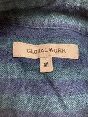 GLOBAL WORK/グローバルワーク/シャツ/ブラウス/トップス/グリーン/M