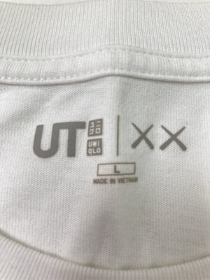 UNIQLO/ユニクロ/Tシャツ/カットソー/トップス/ホワイト/L